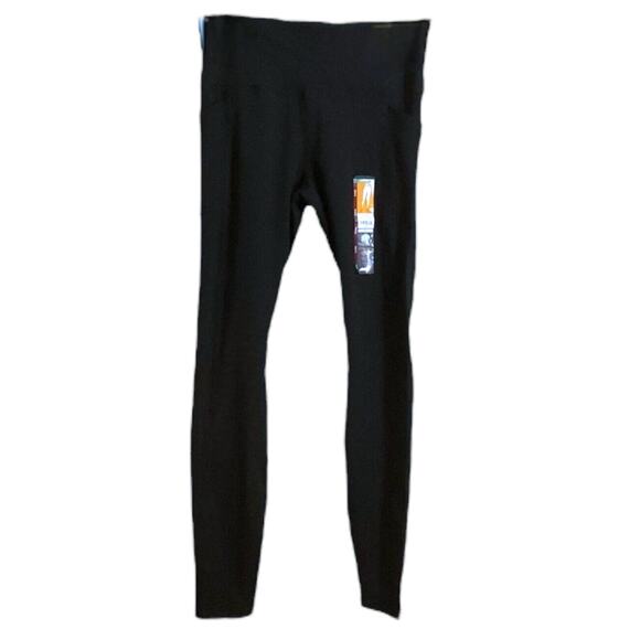 NWT Avia Leggings Women’s Size S (4-6) Black High Waist Ankle Legging UPF 50+ - Picture 2 of 12